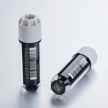 艾本德Eppendorf CryoStorage Vial，無菌, 無菌, 2.0 mL, 不含 DNase、RNase、人類 DNA 和內毒素；外螺紋，預先加蓋灰色管蓋，帶 2D SafeCode 